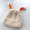thumbnail image 4 of Steadline Novelty Knitted Hat with Light Up Antennas LED Winter Beanie for Adults Teens Eye-Catching Party Accessory Unique Gift Idea for Christmas Halloween Costume Events and Festivals, 4 of 5