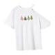 thumbnail image 5 of Camiseta de cuello redondo para mujer Camiseta de cuello redondo Camiseta básica cómoda para la calle SG, 5 of 7