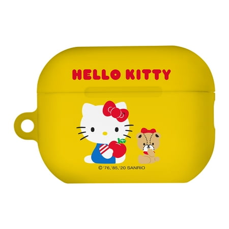 Sanrio AirPods Pro 2 Case Key Ring Keychain Holder Strap Hole Hard AirPods Pro 2nd Generation 2022 Cover - Hello Kitty Teddy Bear