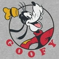 thumbnail image 2 of Boy's Mickey & Friends Goofy Circle Portrait Graphic Tee Athletic Heather Medium, 2 of 5
