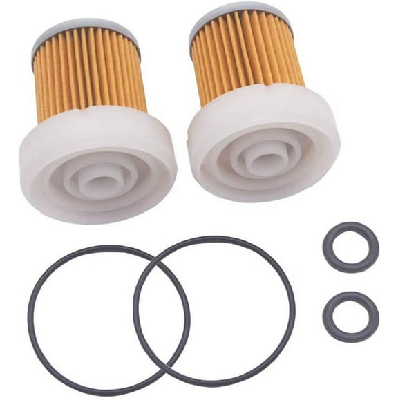 2 Pcs Replacement 6A320-59930 Fuel Filter with O ring for Kubota B3030 B7400 L3800DT L3800F RTVX1120DW RTVX1140R