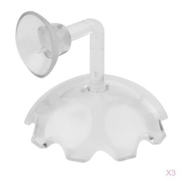 3x Alimentador de Camarones Yuyangstore Contenedor de Comedero para Acuarios Bandeja de plato de comida para camarones
