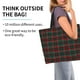 thumbnail image 2 of Disketp Tartan Plaid Bolsa Tote Estampada para Mujer, Bolso de Hombro y de Mano para Compras y Viajes, 2 of 8