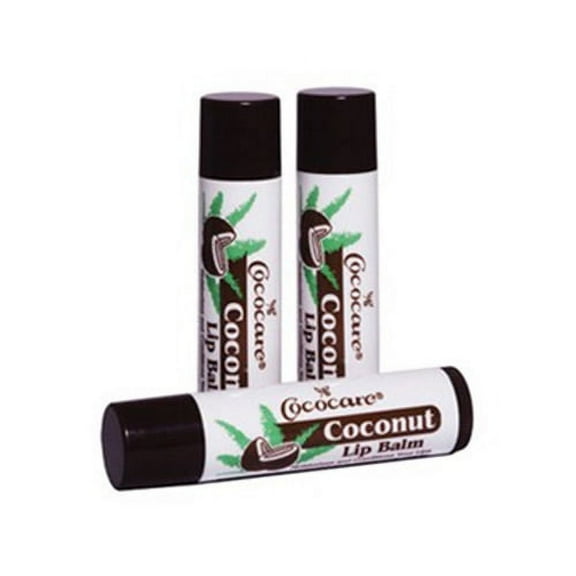 Cocacare Coconut Lip Balm With Natural Coconut Oil - 0.15 Oz, 6 Pack