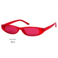thumbnail image 4 of Gafas de sol estilo ojo de gato para hombre y mujer, anteojos de sol pequeños y estrechos, estilo Retro, SN224, 2024, 4 of 5