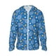 thumbnail image 1 of Fotbe Tennis Chaqueta con Protección Solar UPF 50+ para Hombre y Mujer, Camisa con Capucha y Bolsillos-Medium, 1 of 7