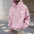 thumbnail image 1 of Sudadera con capucha para hombre, sudadera con capucha con letras estampadas, jersey de manga larga, sudadera con capucha para hombre, abrigo de poliéster, 1 of 4