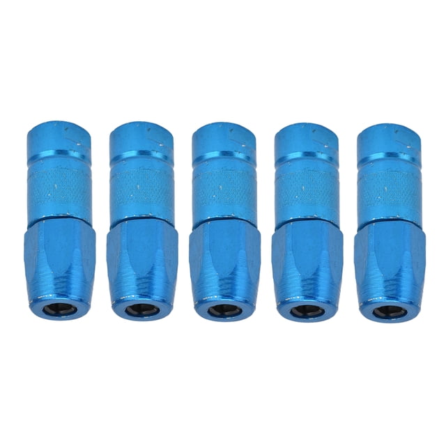 Acoplador de grasa, 5 piezas, acoplador de pistola de grasa, accesorios para pistola, boquilla plana, boquilla para pistola de grasa, máxima comodidad