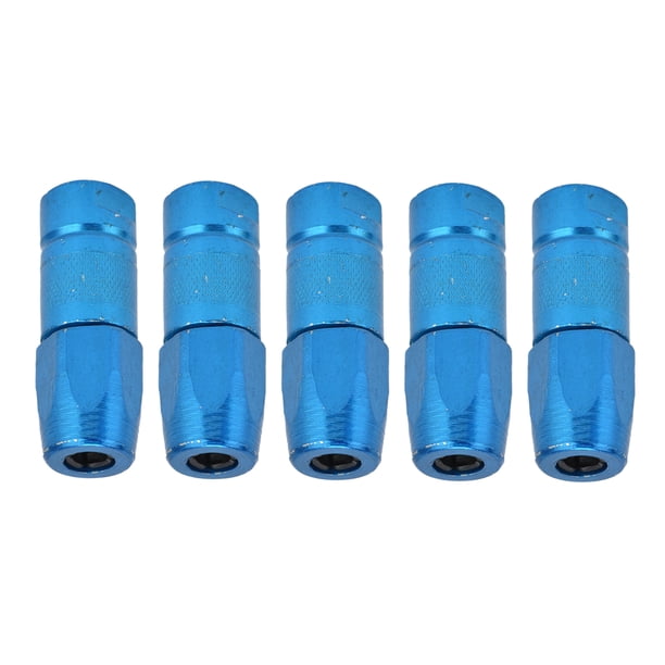 Acoplador de grasa, 5 piezas, acoplador de pistola de grasa, accesorios para pistola, boquilla plana, boquilla para pistola de grasa, máxima comodidad
