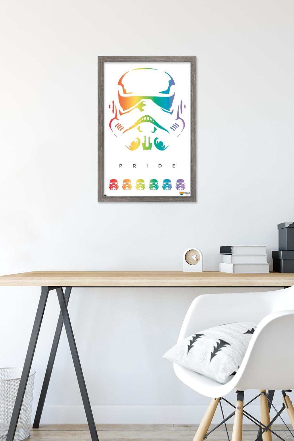 Star Wars: Saga - Stormtrooper Pride Wall Poster, 14.725" x 22.375" Framed