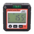 thumbnail image 1 of Digital Angle Finder, Level Angle Finder Digital Angle Gauge 4x90 Degree Range Digital Level Box Angle Gauge with Magnetic Base, 1 of 7