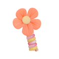 thumbnail image 3 of Hmgxay Colorful Telephone Wire Hair Bands, Kid-Friendly Elastic Hair Ties, Stretchable Phone Cord Hair Accessories, Cute Patterned Girls' Hair Bands(Yellow), 3 of 6