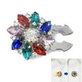 thumbnail image 3 of Dsscvnef Rhinestone Button Covers Buttons for Clothing Detachable Shirt Button Clips Buttons Jewelry Button Snaps With Pliers for Dress Suit Tux Shirt Waist Extender Antique Sewing Buttons, 3 of 3