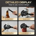 thumbnail image 4 of Adjustable Jar Opener,Plastic Jar Opener Bottle Openers,Multifunctional Lid & Bottle Cap Opener For Weak Hands,Can Opener,Manual Can Opener For Opening Jars Beer Lid,Kitchen Tool,(Black,10.43x5.9 in), 4 of 9
