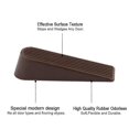 thumbnail image 2 of 4pcs Non Slip Rubber Wedge Durable Protector For Floor Door Stopper Banmo, 2 of 5