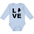 thumbnail image 3 of Inktastic Love Maine Boys or Girls Long Sleeve Baby Bodysuit, 3 of 5