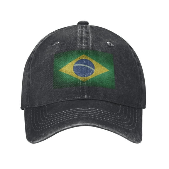 Brazil Baseball Cap Men'S Women'S Fashion Hat Vintage Adjustable Unisex Casquette