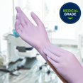 thumbnail image 4 of Guantes de examen HALYARD LAVENDER, de nitrilo, sin polvo, medios, 4 of 8