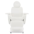 thumbnail image 5 of BarberPub Electrical Facial Beauty Bed with 3 Motors,Adjustable Massage Table Chair, PU Leather, 440 lbs Capacity(White), 5 of 13