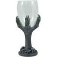 thumbnail image 2 of Ebros Gothic Dragon Claws 8oz Wine Glass Goblet Chalice Cup, 2 of 2