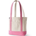 thumbnail image 4 of Lands’ End Canvas Open Top Tote Bag, Regular & Long Handle Carry All - Stylish, for Work, Travel, Beach, Errands, Great Gift, 4 of 4