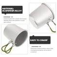 thumbnail image 3 of NUOLUX Vaso De Aluminio Con Asa Plegable Para Camping Resistente Y Fácil De Usar En Exteriores, 3 of 7