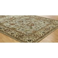thumbnail image 2 of K2 Floor Style Empire Light Blue/Gold Hand-Tufted Wool Area Rug, 2 of 4