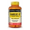 Mason Natural Garlic X 400 mg Odor Free Allium Sativum Supplement - Supports Healthy Circulatory Function*, 100 Tablets