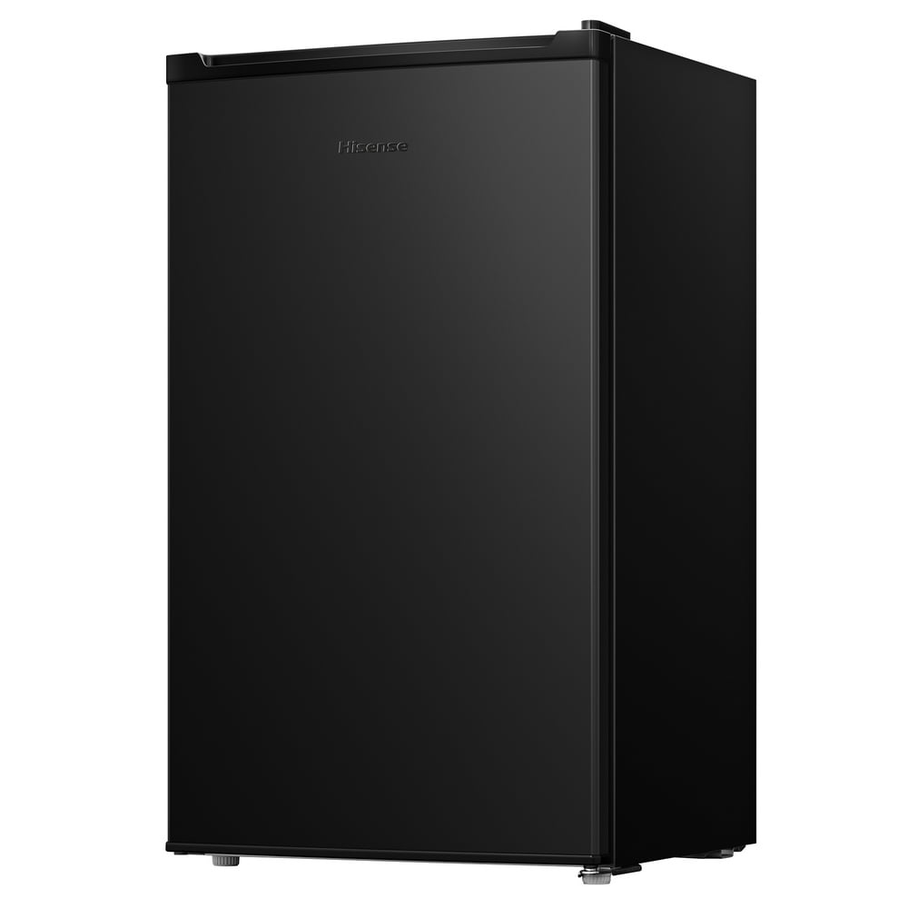 Hisense 3.3 Cu Ft Single Door Mini Fridge RR33D6ABE, Black Walmart