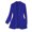 Dark Blue, variant on CLEARANCE ITEMS FOR WOMEN Toonshare Womens Winter Coat Trendy Charming Women's Solid Color Elegant Pocket Long Sleeve Collar Blazer Red S