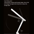thumbnail image 5 of Lámpara de escritorio LED con brillo ajustable, diseño plegable para ahorrar espacio, control táctil sensible para facilitar su uso, protección ocular que ahorra energía para una lectura cómoda,, 5 of 5