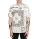 thumbnail image 1 of Camiseta básica con estampado de Paisley para hombre de Elevenparis sunrisegray S, 1 of 1