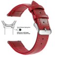 thumbnail image 1 of Correas de reloj de liberación rápida de 18mm, 20mm, 22mm, banda de reloj de cuero genuino de ganancia superior, se adapta a Samsung Galaxy Watch, Garmin Huawei Watch, 1 of 4