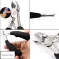 thumbnail image 3 of Guardurnaity Cortaúñas BESTOPE para uñas gruesas, cortaúñas para uñas encarnadas gruesas, tijeras para uñas grandes y fuertes Arte de uñas Guardurnaity CE008999-00, 3 of 6
