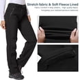 thumbnail image 4 of Pantalones impermeables Jessie Kidden 801F para mujer negros talla 6, 4 of 7