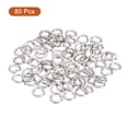 thumbnail image 3 of Uxcell 80 Pack Spring Lock Washer, 316 Stainless Steel M5 Split Lock Washer Assortment, 3 of 6