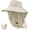 1pack-beige, variant on Sun Hat for Men Women with Neck Flap,Wide Brim UPF50+ Fishing Hat with Detachable Face Cover Outdoor Sun Protection Hat