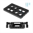 thumbnail image 3 of Wedge Plate Quick Release Base Plate with 15mm Rod Clamp for Camera Power Adapter, Shoulder Kit Accessories, 3 of 6