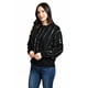 thumbnail image 2 of Sueter de punto con lentejuela Roman Fashion / Juvenil, 4004 (Negro / Plata) negro CH, 2 of 5