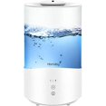 thumbnail image 1 of Homasy Cool Mist Humidifier, up to 50H Top-Filling Humidifier for Bedroom, 24dB Quiet Ultrasonic Humidifier Diffuser with Touch Screen White, 1 of 7