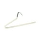 thumbnail image 2 of Percha para pantalones en forma de Z, antideslizante, resistente, organizador de hierro para armario, diseño compacto, color blanco,Vsgery, 2 of 9
