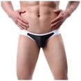 thumbnail image 2 of Ropa Interior Para Hombre Tangas Sin Costura Calzoncillos Buttless Cepillado Transpirable Erógeno Doble Butt Pantalones Odeerbi ODB140291, 2 of 9