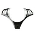 thumbnail image 1 of Real Carbon Fiber Car Interior Steering Wheel Decoration Cover Trim for 3 Series E90 E92 E93 2005-2012, 1 of 5