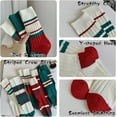 thumbnail image 3 of CoCozhu 5/10 Pairs Striped Socks for Women, Green & Red Striped for Christmas and New Year, Athletic Running Socks Crew socks, 3 of 6