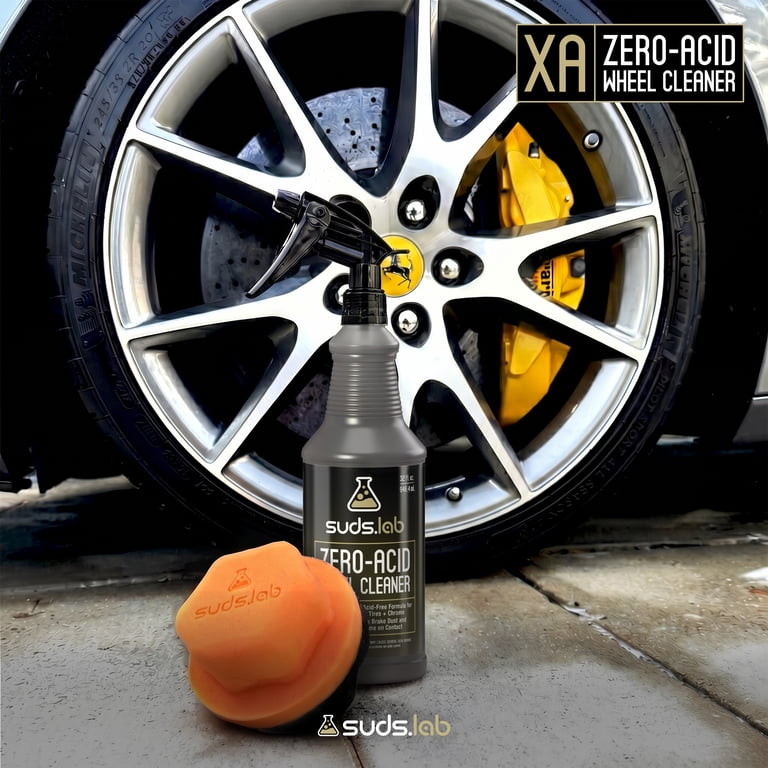 Suds Lab XA Zero-Acid Wheel Cleaner, pH Balanced Brake Dust