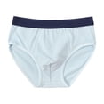 thumbnail image 1 of Boys' Briefs Underwear for Men Solid Color Breathable Cool Silk Cavalry Multipc, 1 of 5