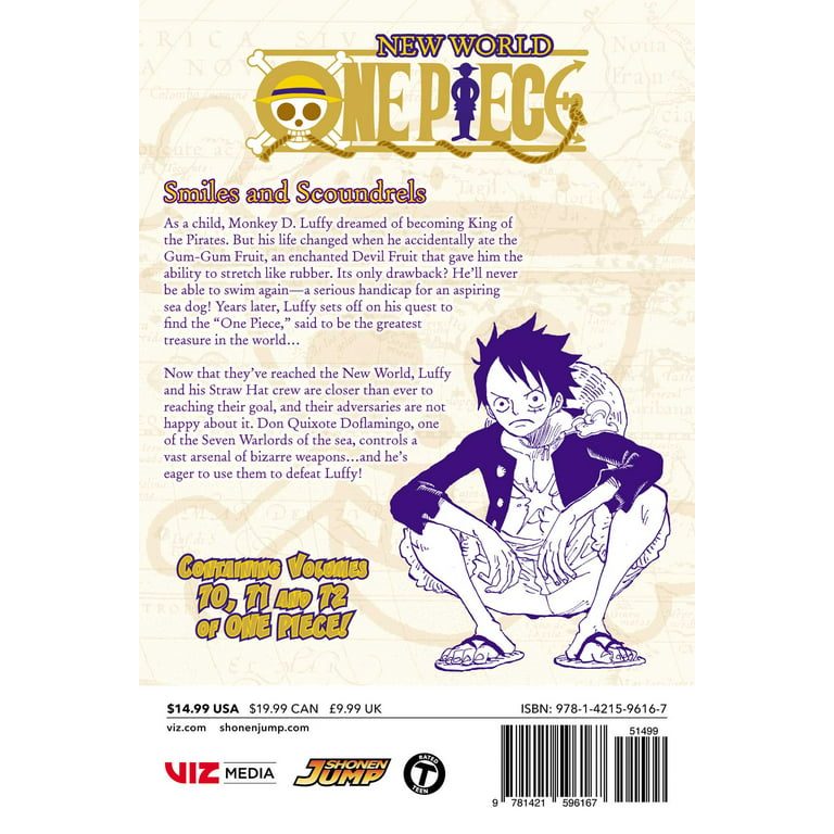 One Piece (Omnibus Edition), Vol. 24: Includes Vols. 70, 71 & 72 -  Walmart.Com
