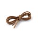 thumbnail image 2 of 1 Par De Cordones De BoDe Cuero PaBarco Zapatos Artes Artesanales 1/8 pulgaJuego De Cordones Cuadrados PaZapatos - Oro Marrón/90cm / 35.43", 2 of 3