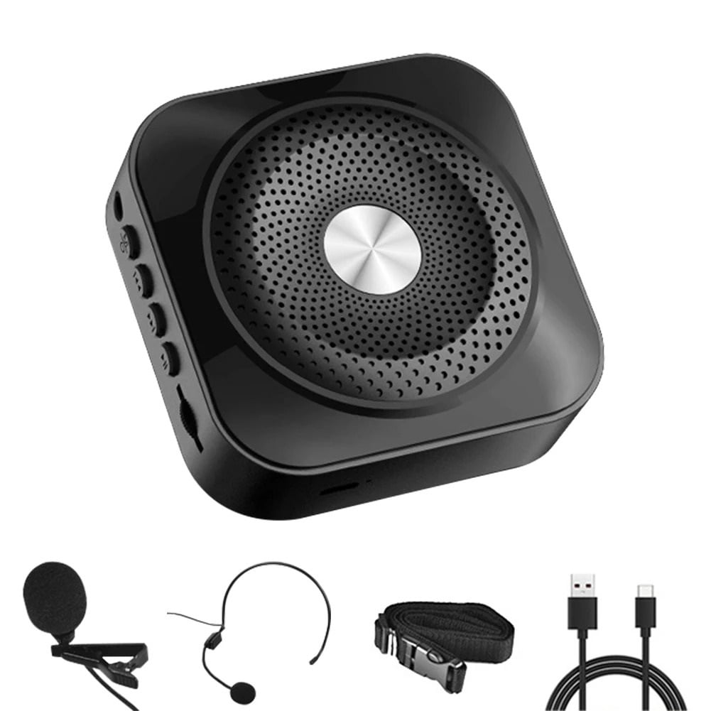 Tour Guide Bluetooth Compatible for Teachers Voice Amplifier Belt Rope Music Play Handsfree ,True Acoustic Power Amplifier