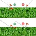thumbnail image 6 of Mapskey Tent Stakes 20 pack, 9.84 inch Heavy Duty Galvanized Non-Rust Ground Stakes Metal Tent Pegs Ground Stakes Tent Spikes for Camping Patio, Garden, Canopies, Grassland, Outdoor, Orange, 6 of 10